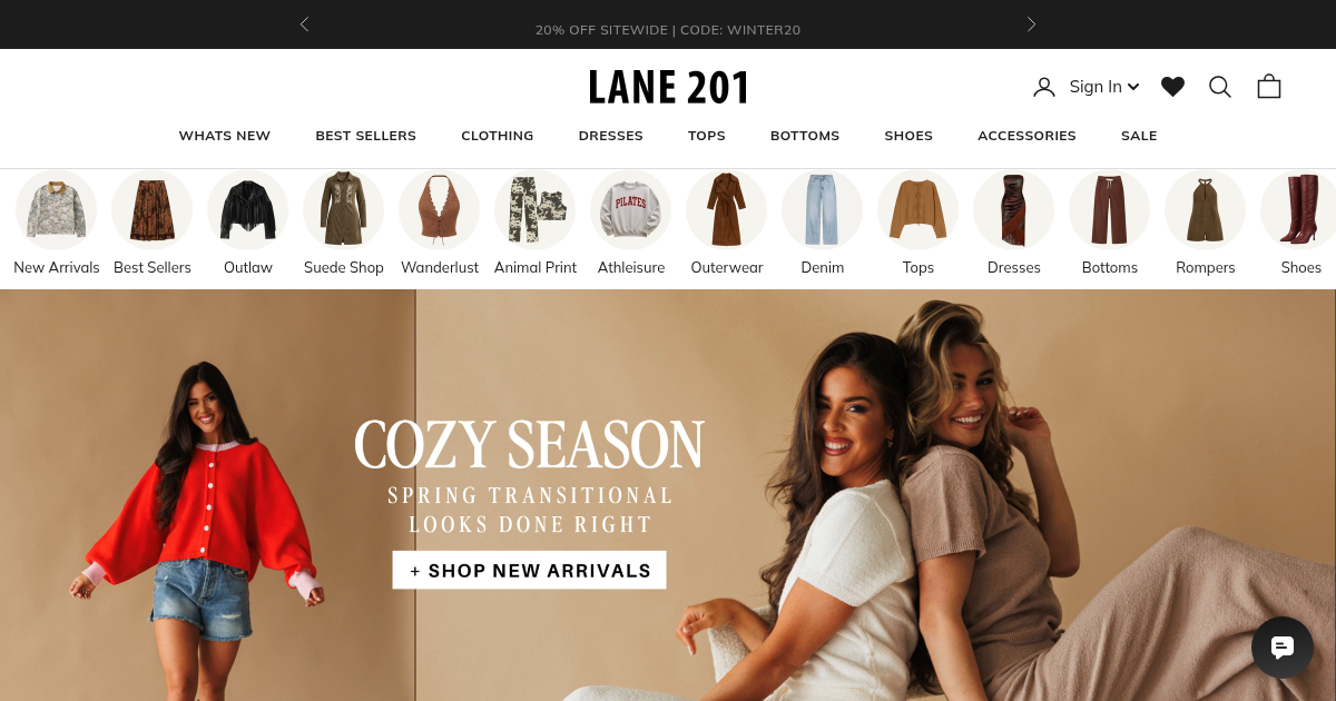 Lane 201 Boutique