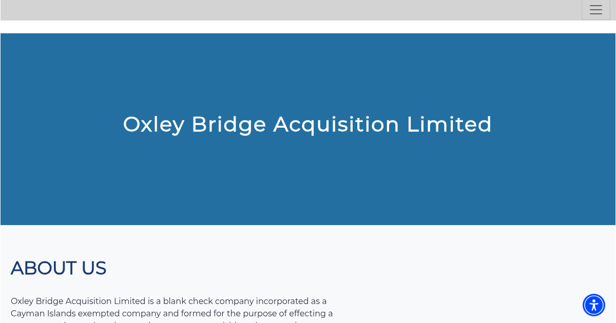 Oxley Bridge Acquisition