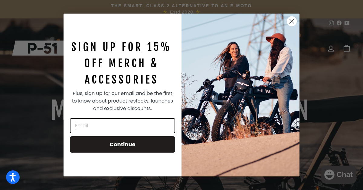 P-51 Electric Bike Company