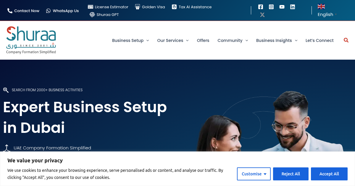 Shuraa Business Setup