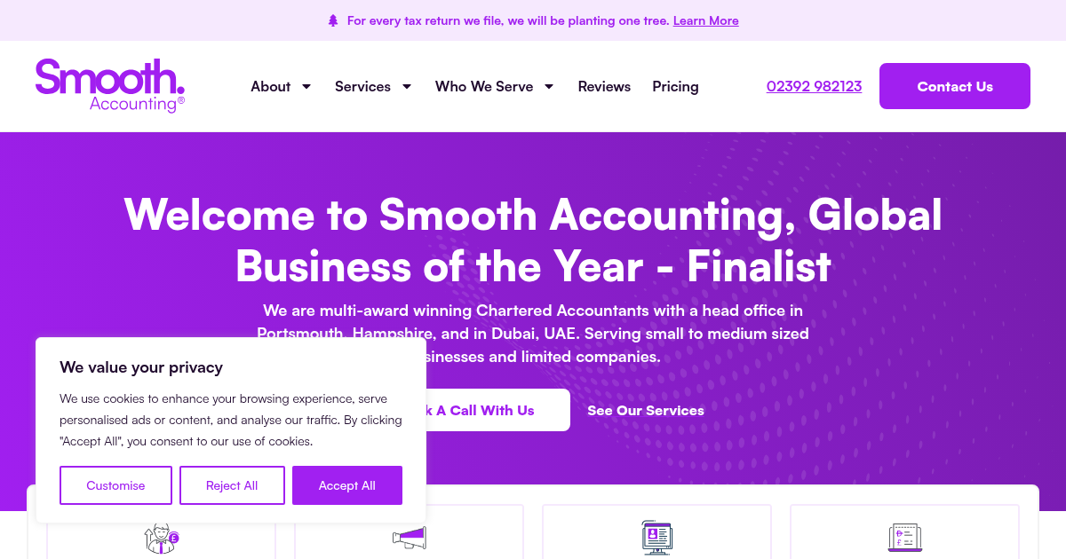 Smooth Accounting