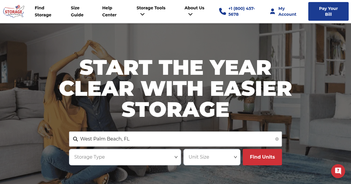 Storage Rentals of America