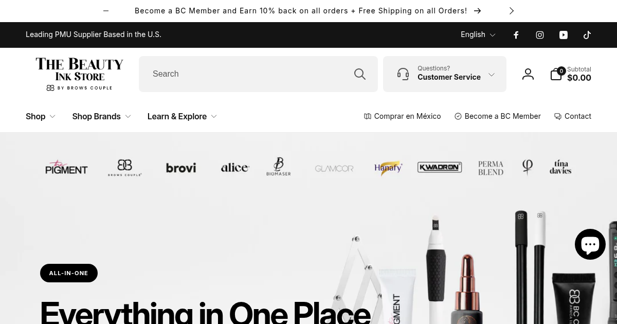 The Beauty Ink Store by Brows Couple