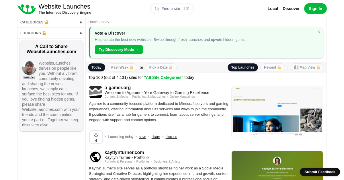 websitelaunches.com