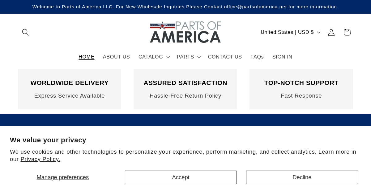 Parts of America LLC