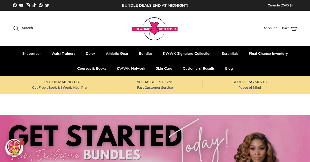 Kick Weight With Keisha