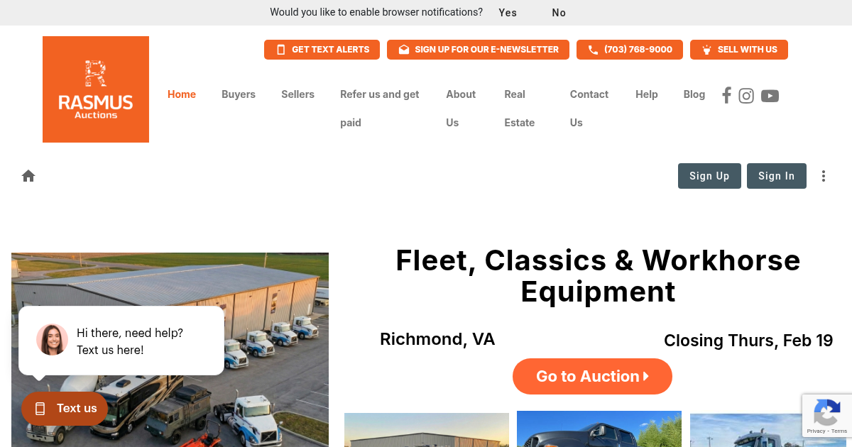 RL Rasmus Auctioneers, Inc