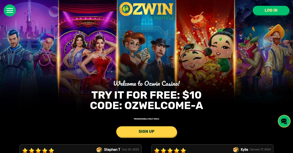 Ozwin Casino logo