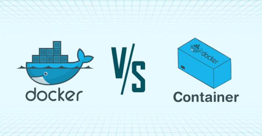 Docker image vs Docker container