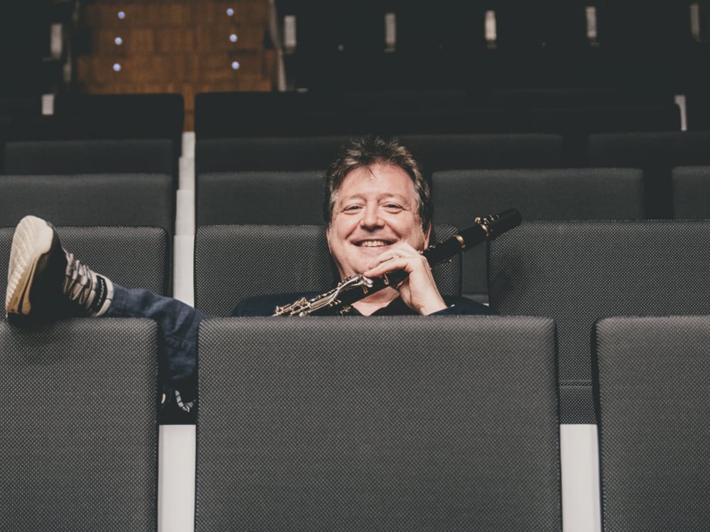 Joan Enric Lluna, clarinetista y director de orquesta