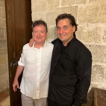 Con Pablo Mielgo
