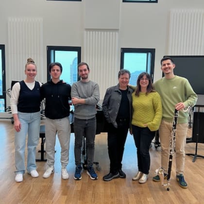 Clases magistrales en el Real Conservatorio de La Haya, Holanda