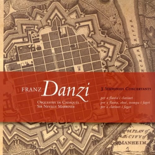 Portada de Franz Danzi. Simfonies concertants