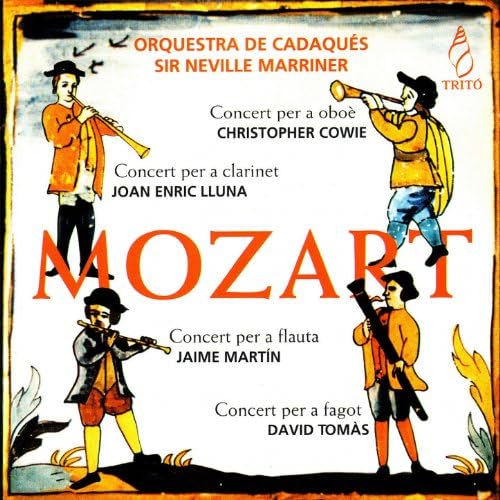 Portada de Mozart Concerto K622
