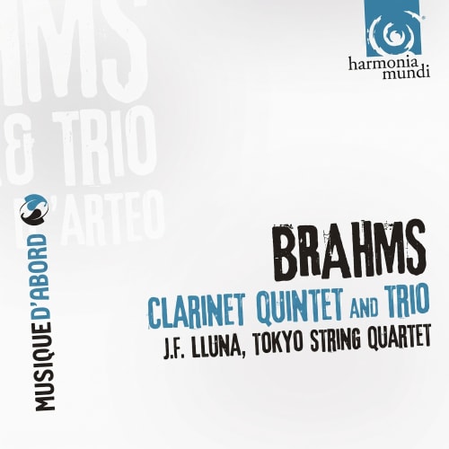 Portada de Brahms. Clarinet Quintet and Trio
