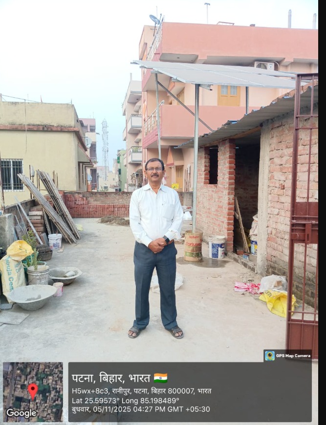 Solar installation in Ranipura, Patna