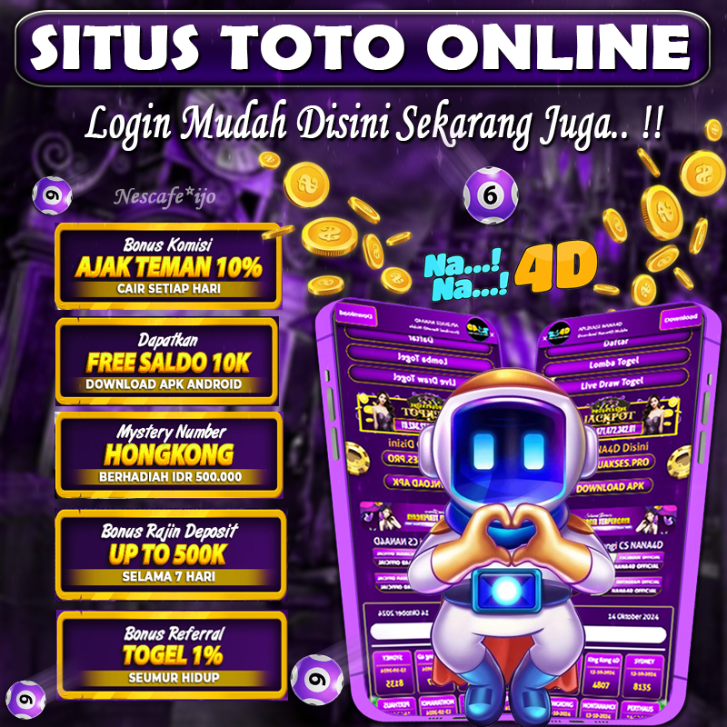 NANA4D | SITUS TOTO ONLINE LOGIN MUDAH AKSES TANPA KENDALA DISINI