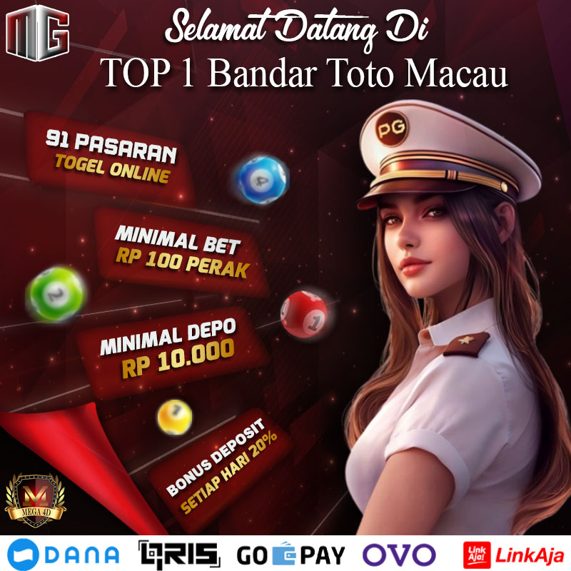 MEGA4D - TOP 1 Bandar Toto Macau Login Termudah Online 24 Jam Setiap hari