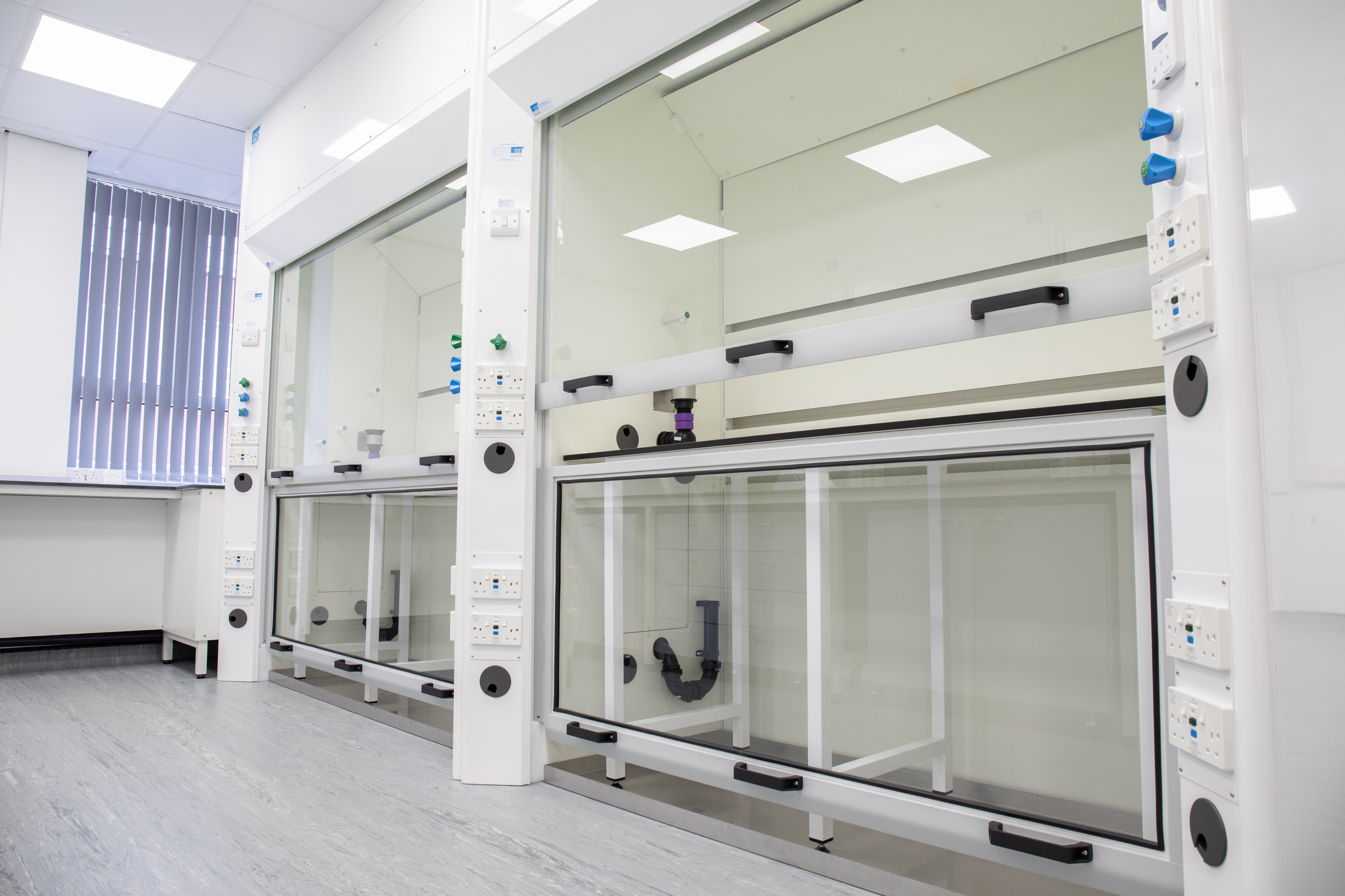 Bespoke 2200mm Walk In Fume Cupboards