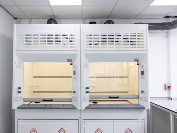 K8 Fume Cupboard Installation