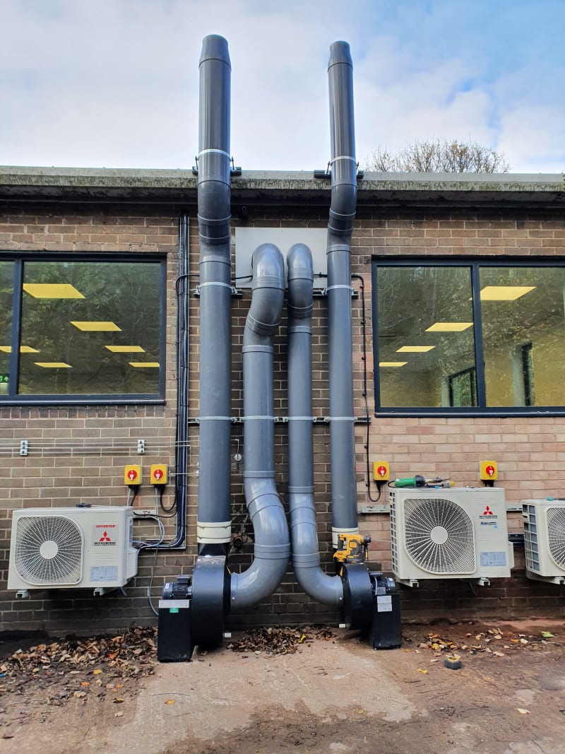 K8 Ducted Fume Cupboard - High Resolution