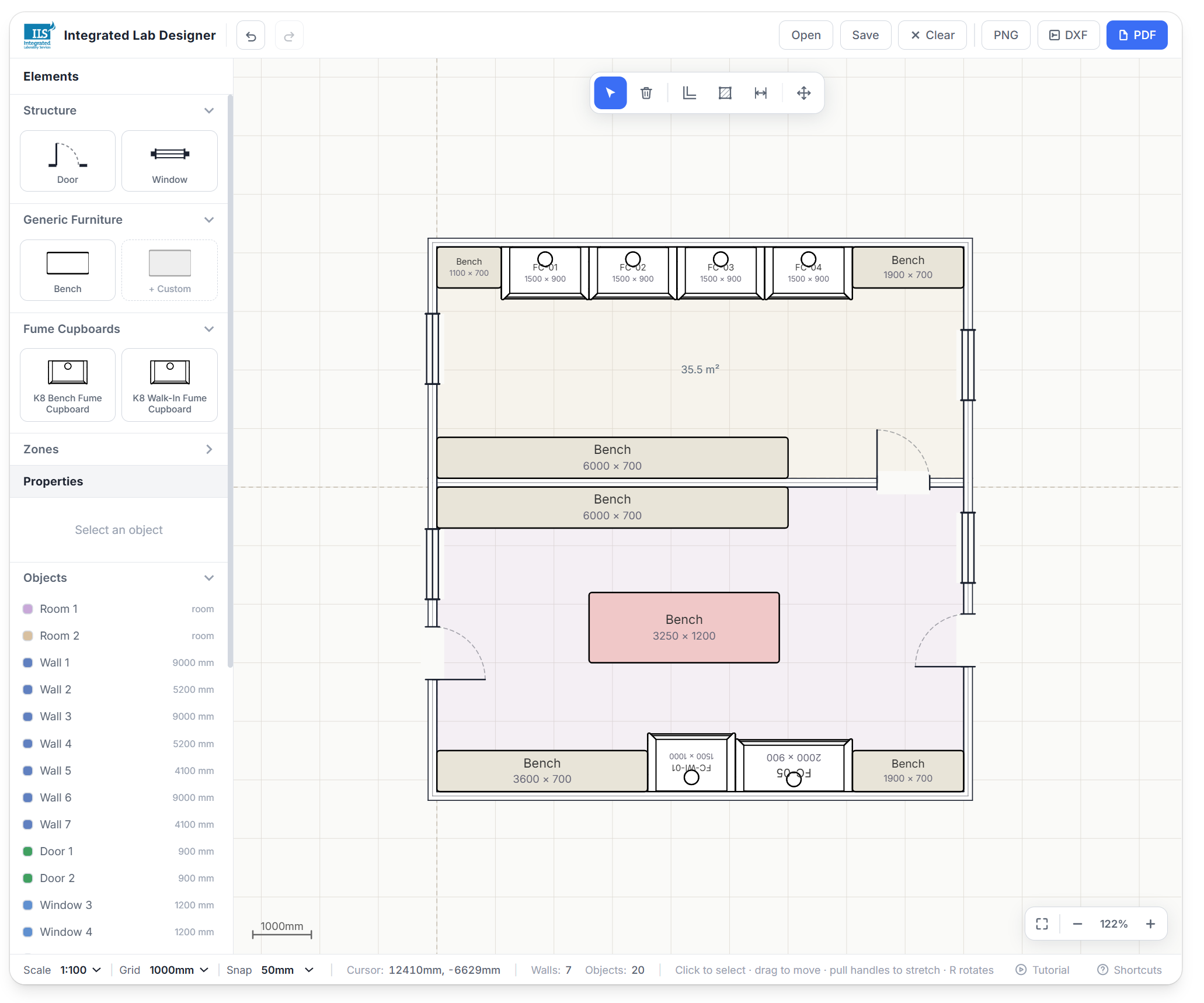 Introducing Integrated Lab Designer: Plan Your Lab Layout for Free
