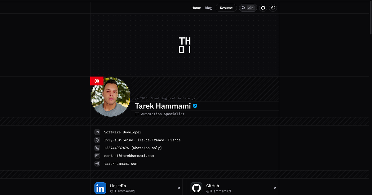 Welcome to my personal website