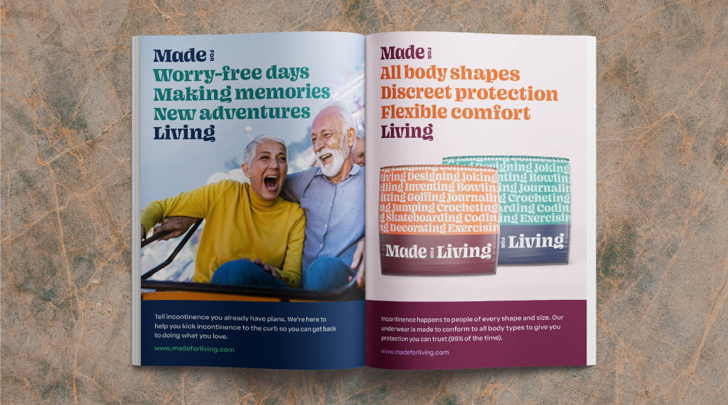 Made for Living magazine ad