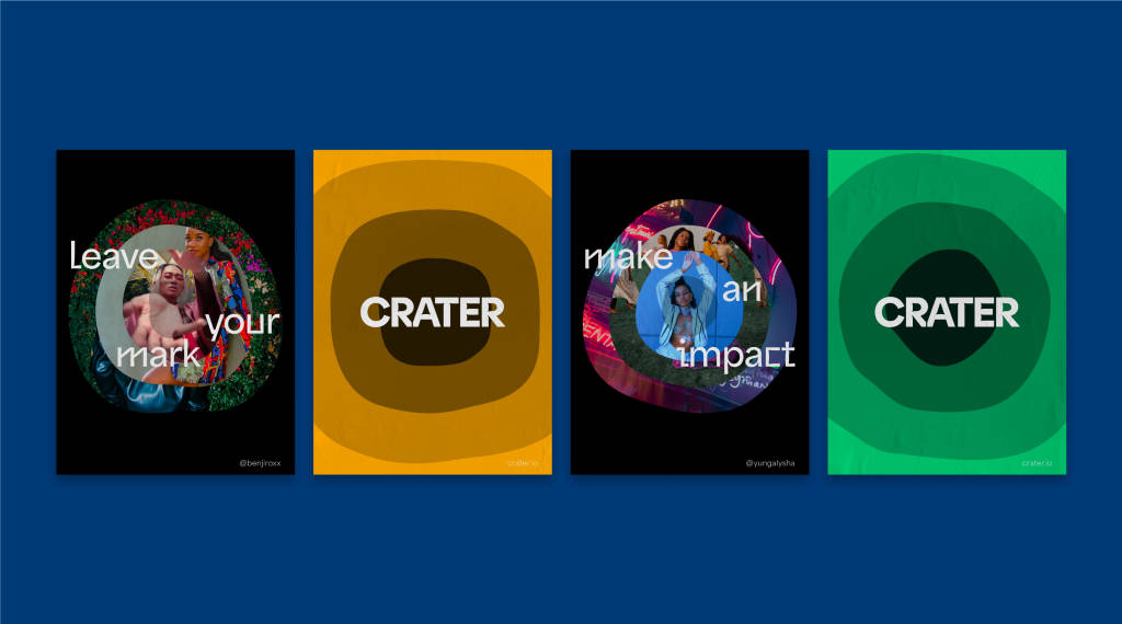 Crater poster series