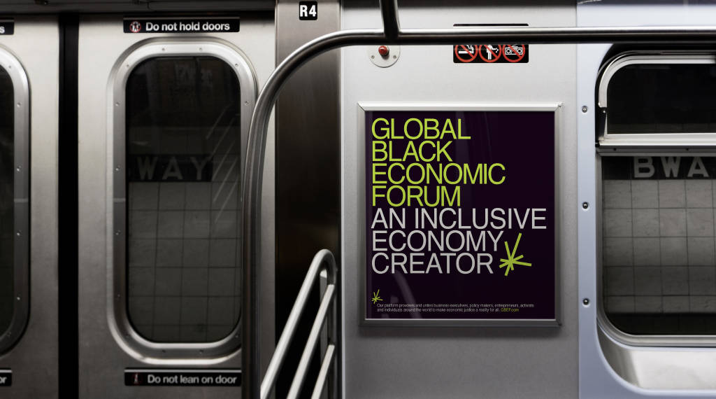 Global Black Economic Forum_Out of home poster