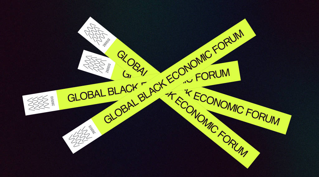 Global Black Economic Forum_Wrist bands
