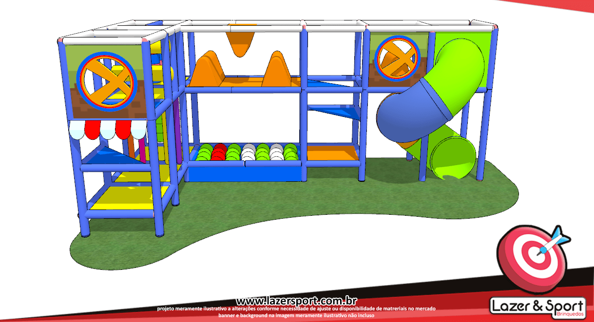Playground Indoor Multifuncional