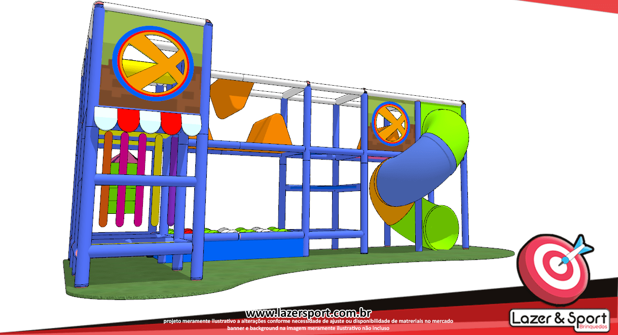 Playground Indoor Multifuncional