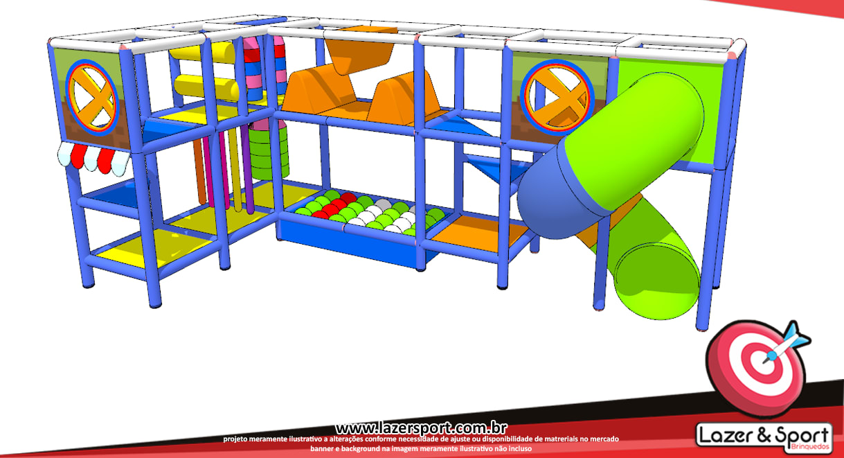 Playground Indoor Multifuncional
