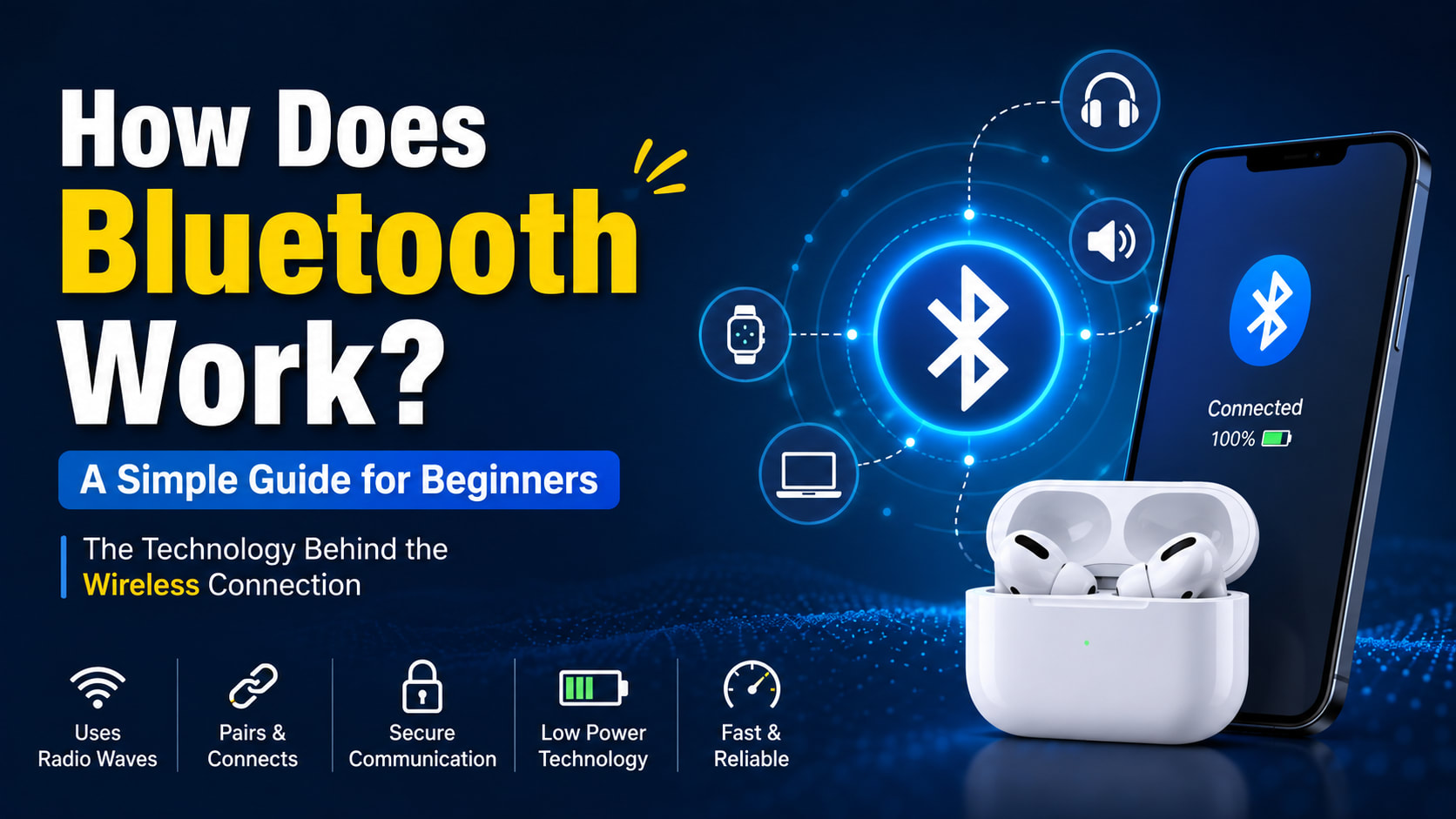 How Does Bluetooth Work? A Simple Guide for Beginners