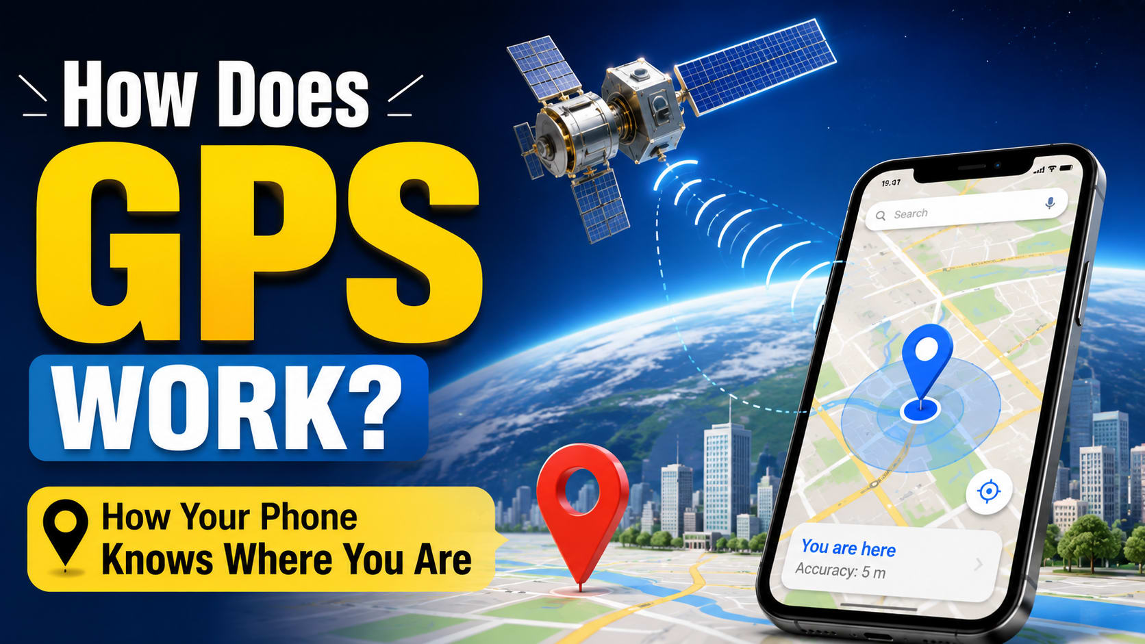 How Does GPS Work? How Your Phone Knows Where You Are