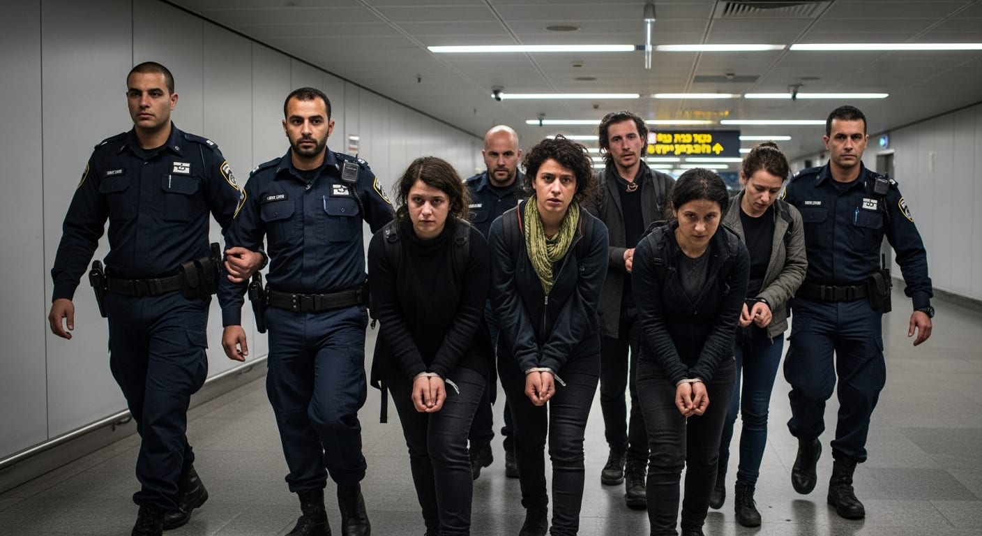 Gaza Flotilla Activists Deported from Israel Amid International Outcry