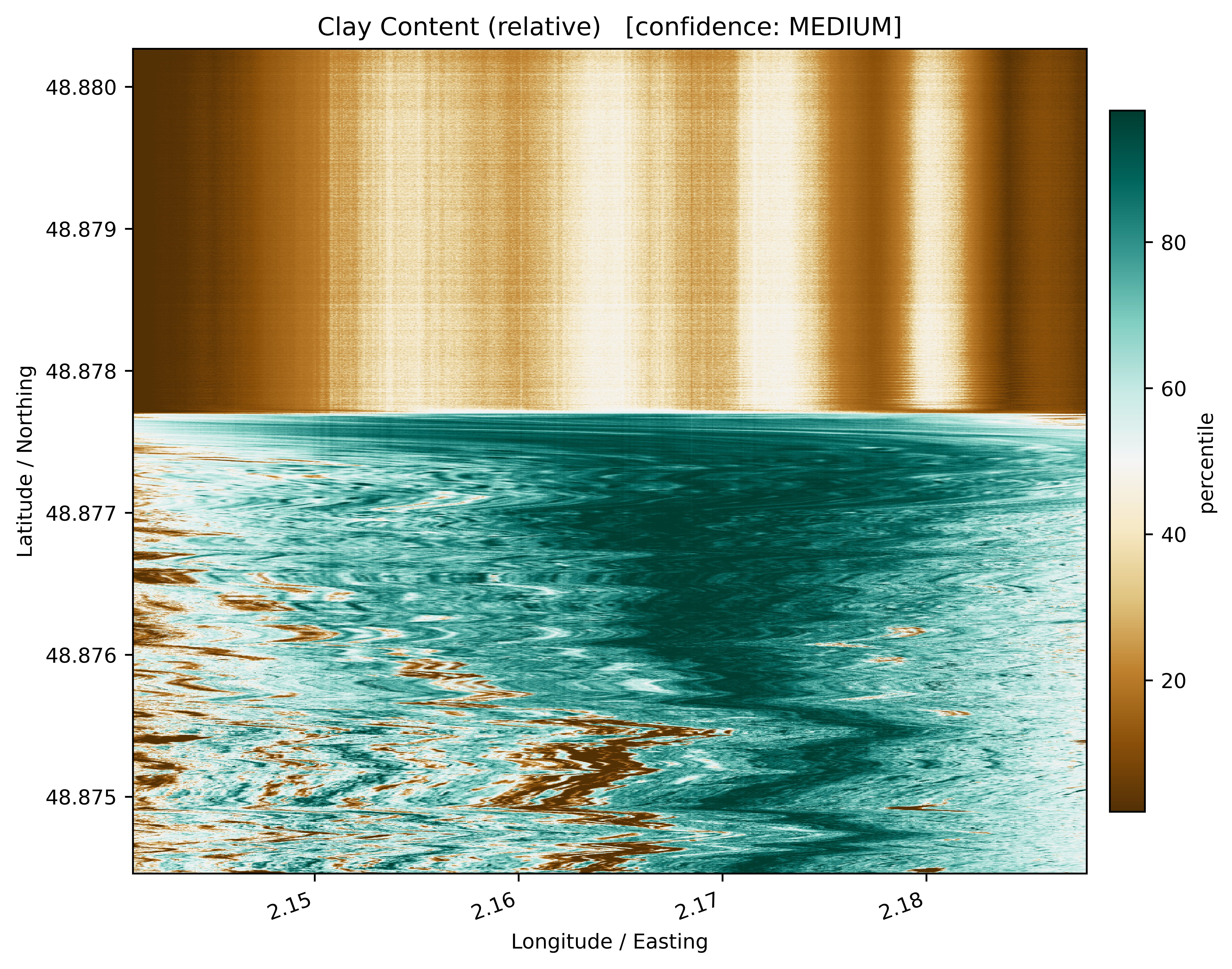 Clay Content Map