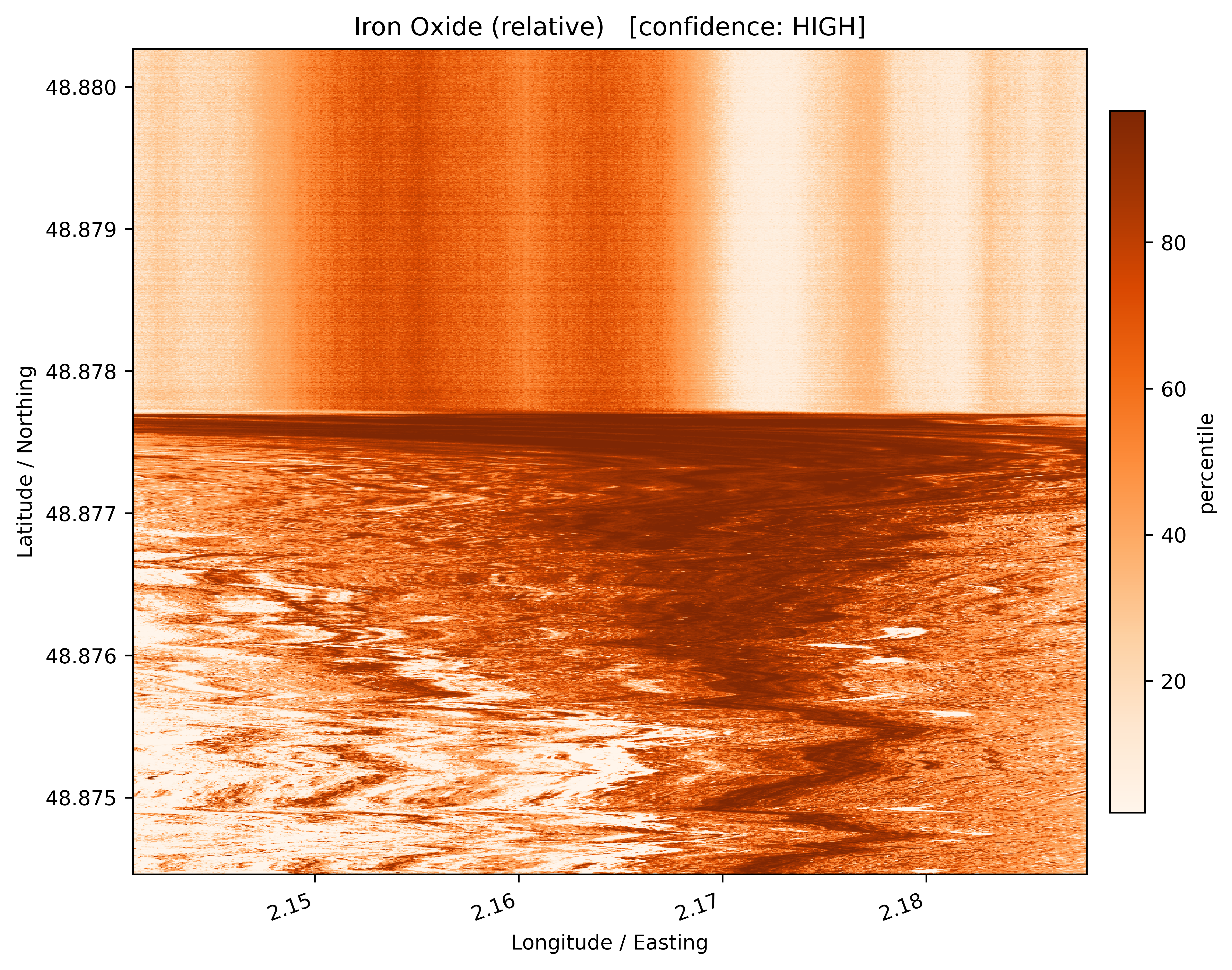 Iron Oxide Map