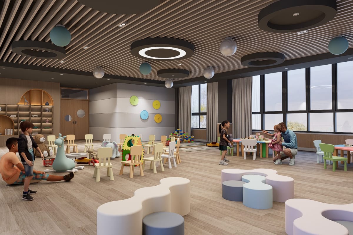 Kids play area