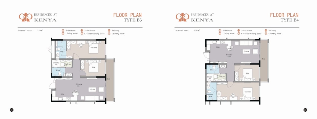Proposed corner living space with wrap-around terrace access