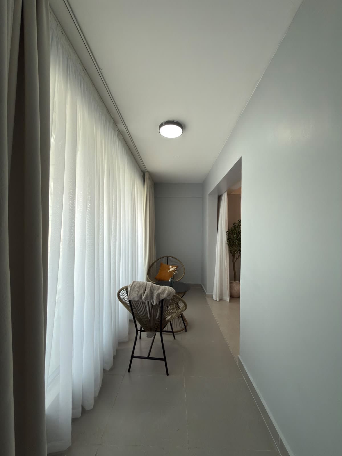 Indoor balcony
