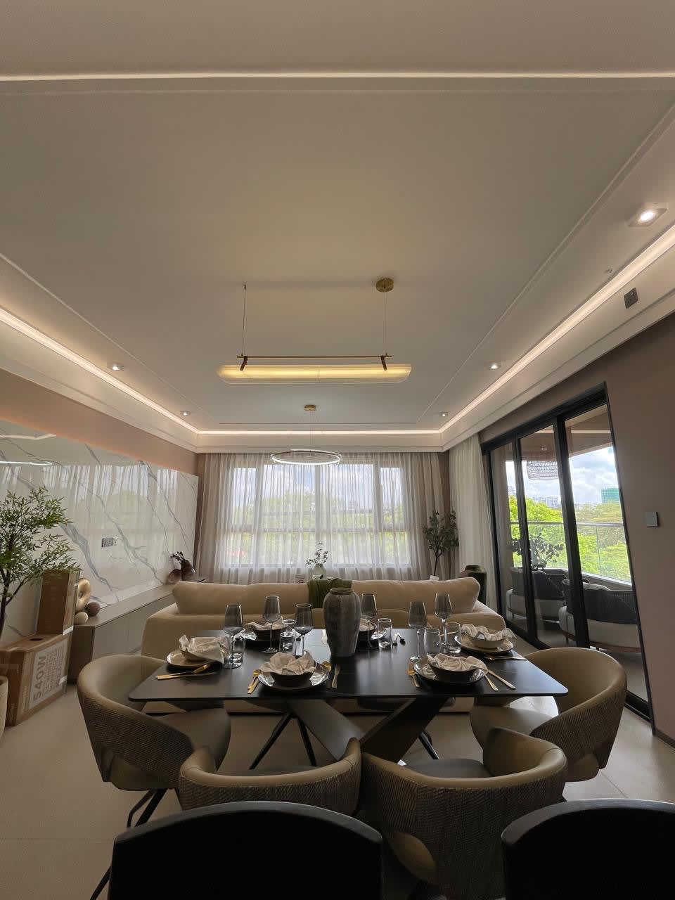 Dining area
