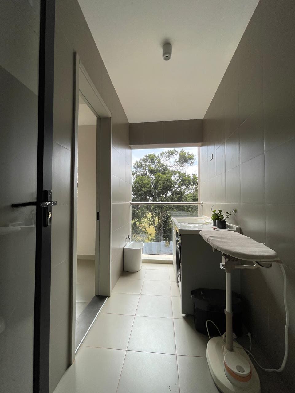 Laundry area