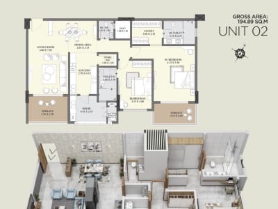2 Bedroom Apartment