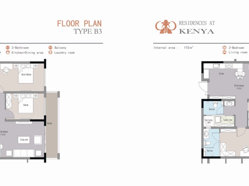 2 Bed Contemporary Residence at Lesonia Residency Kileleshwa
