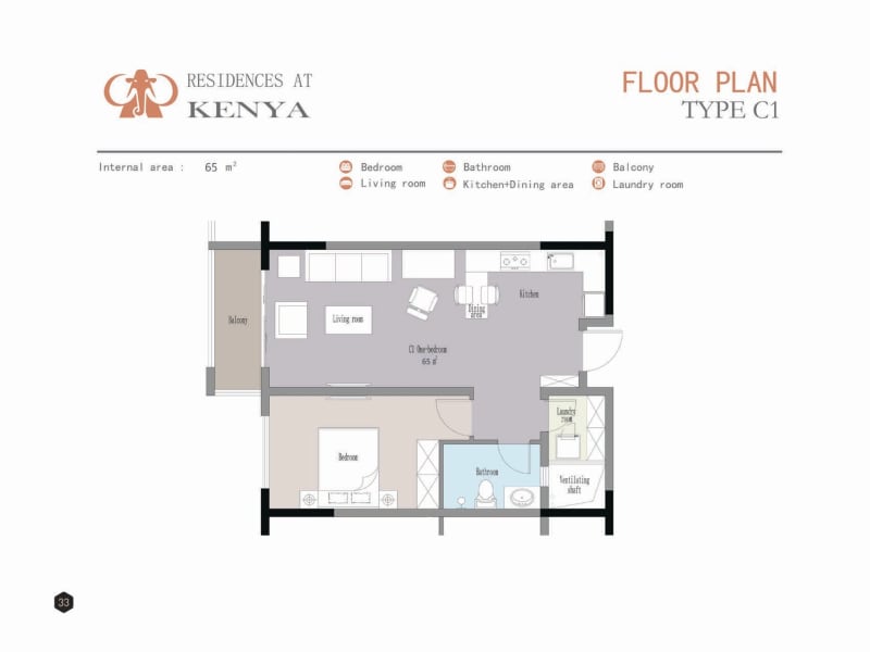 1 Bed Compact Residence at Lesonia Residency Kileleshwa