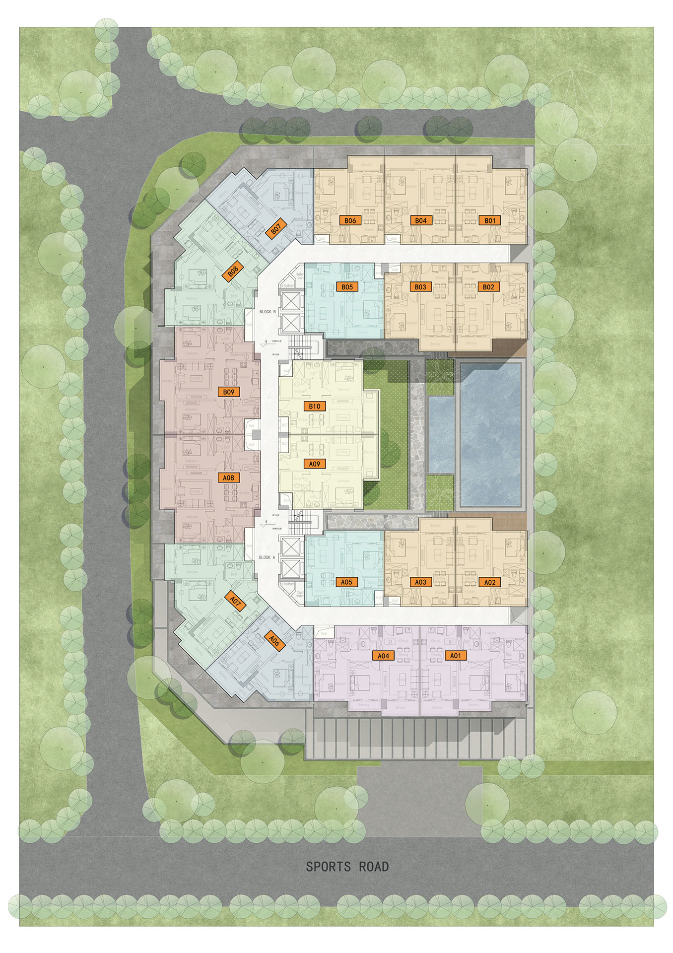 2nd - 20th floor