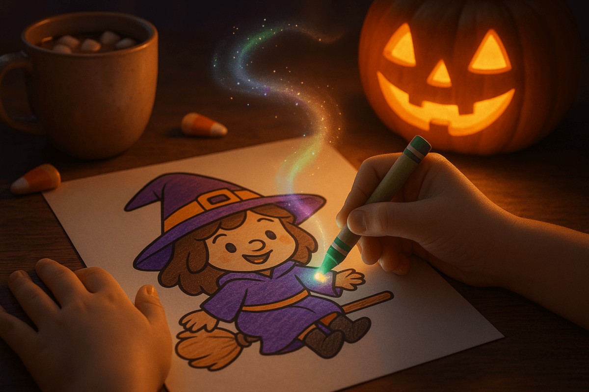 Spooky Halloween Coloring Pages: Unleash Your Inner Gothic Artist