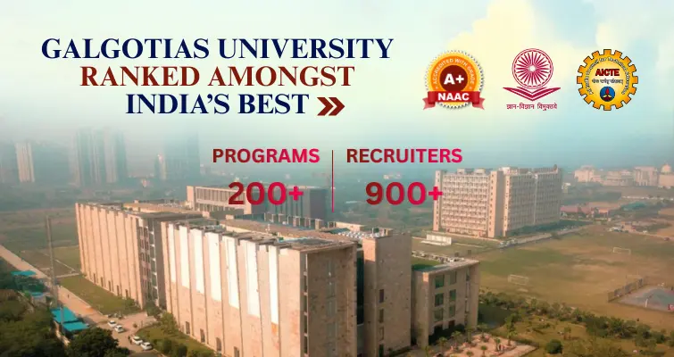 Galgotias University Sample Certificate